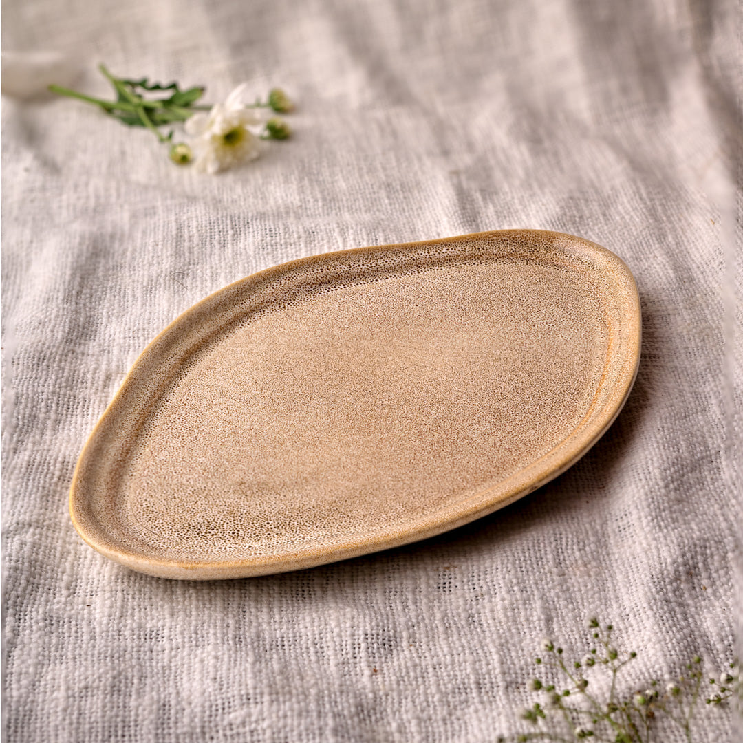 Rustic Facet and Flow Collection Platter