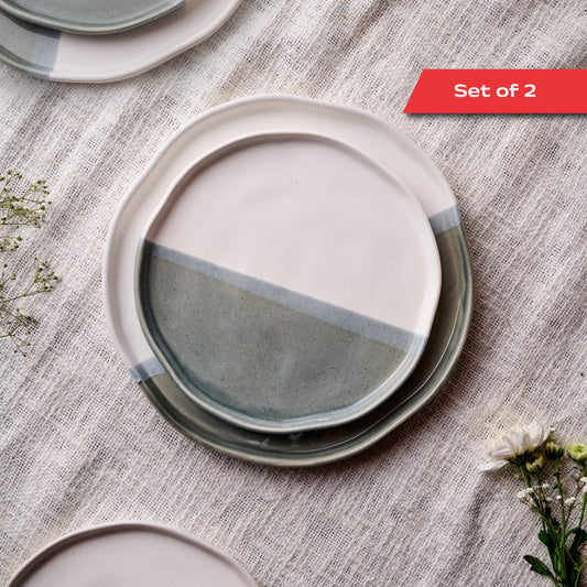Eclipse Collection Plate Set (Dinner Plate + Quarter Plate)