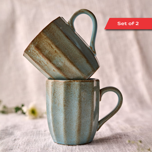 Scallop Coffee Mug (Set of 2)