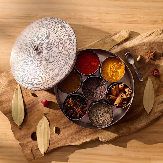 Silver Plated Brass Masala Dani